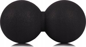 Piłka do masażu Majestic Sport DUO duoball lacrosse czarna 2