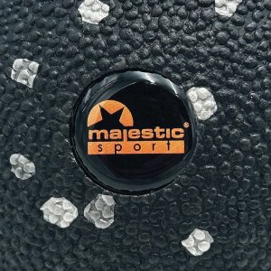 Piłka do masażu Majestic Sport TENSO DUO 16x8 cm czarno-szara 4