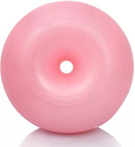 Majestic Sport Piłka gimnastyczna Majestic Sport Donut różowa 2