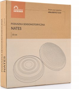 Majestic Sport Poduszka sensomotoryczna NATES czarna 33 cm 8