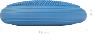 Majestic Sport Poduszka sensomotoryczna niebieska 33 cm 8