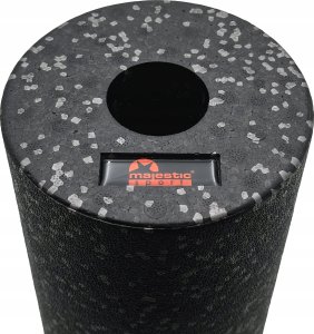 Roller do masażu Majestic Sport TENSO 29,5x15 cm czarno-szary 4