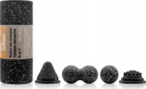 Roller do masażu Majestic Sport TENSO OCULTO 5w1 35x15 cm czarno-szary 2