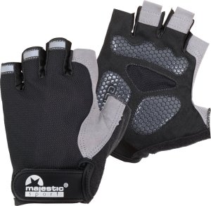 Rękawiczki rowerowe Majestic Sport RAPID czarno-szare r XL 1