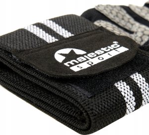 Rękawiczki treningowe Majestic Sport BASIC II długie szare r. L 5