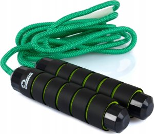 Skakanka sznurowa Majestic Sport 2,8 m zielona 3