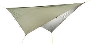 Tarp turystyczny HELIX Majestic Sport 300x300 cm c. zielony 1