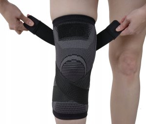 Ściągacz na kolano Majestic Sport RODI czarno-szary r. L /2 szt/ 1