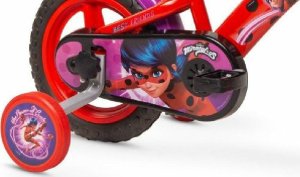 Rower dziecięcy 12" Biedronka dla dziewczynki od 3 lat czerwony TOIMSA 2