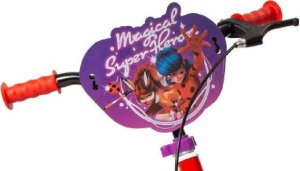 Rower dziecięcy 12" Biedronka dla dziewczynki od 3 lat czerwony TOIMSA 3