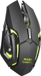 Mars Gaming MMW Wireless Gaming Mouse with Additional Buttons / RGB / 3200 DPI 6
