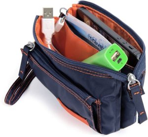 Tucano Lampino Pouch Universal Bag For Phones and Other Devices Up To 5.5" (15 cm x 10 cm) Blue 1