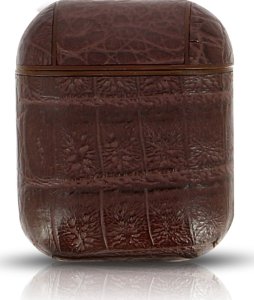 Devia Lux Series Eco Leather Look Magnetic Carabiner Case Apple AirPods 1st Generation 2