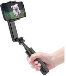 Wooco L09 3in1 Gimbal 1-Axis Stabilizer LED 2