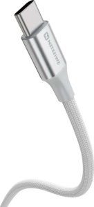 Kabel USB Swissten USB-A - USB-C 1.5 m Biały (8595217487673) 2