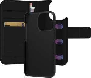 Black Rock 2 in 1 Wallet Detachable Back Case Apple iPhone 13 Pro 2