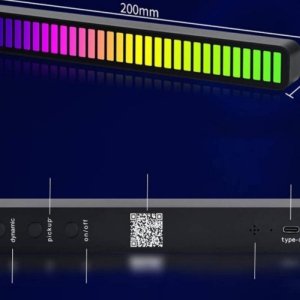 Mocco Smart Music Light panel with RGB Lighting 2