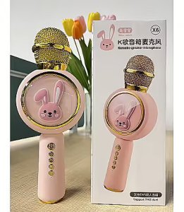 RoGer X6 Baby Rabbit Kids Karaoke Microphone Bluetooth / SD card 1