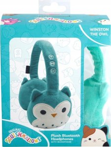 Słuchawki Squishmallows Plush "Owl Winston" Wireless Headphones 4