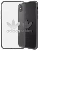 Adidas Clear Case Silicone Case for Apple iPhone X / XS Transparent - Black (EU Blister) 2