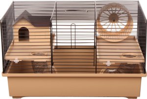 KLATKA DLA CHOMIKA MYSZY + DOMEK KOŁOWROTEK TUNELE 2