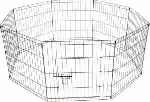 Bisky KOJEC DLA SZCZENIĄT ZAGRODA WYBIEG DLA PSA KRÓLIKA ŚWINKI SKŁADANY 61cm M 2