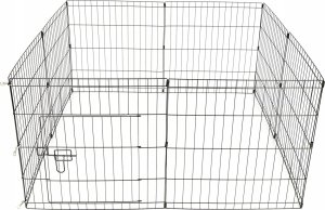 Bisky KOJEC DLA SZCZENIĄT ZAGRODA WYBIEG DLA PSA KRÓLIKA ŚWINKI SKŁADANY 61cm M 4
