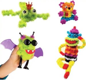 RZEPY CZEPY 1000+ KLOCKI KREATYWNE KULKI DUŻY ZESTAW PREZENT XXXL + naklejki emotki 3