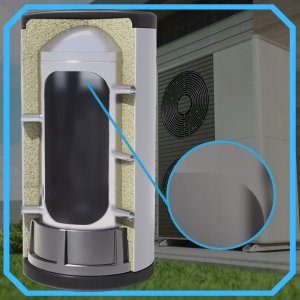 BUFOR ciepła NIERDZEWNY zbiornik CO MAGAZYN do pompy, kotła, pieca 50L 4