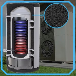 Zasobnik CWU bojler NIERDZEWNY 200l zbiornik bufor z wężownicą 2,8m^2 8