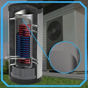 Zasobnik CWU bojler NIERDZEWNY zbiornik ciepłej wody 2 wężownice 400L 3