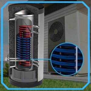 Zasobnik CWU bojler NIERDZEWNY zbiornik ciepłej wody 2 wężownice 500L 8