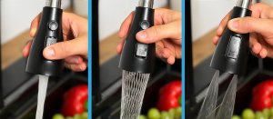 Zlewozmywak KUCHENNY JEDNOKOMOROWY z WODOSPADEM WIELOFUNKCYJNY + BATERIA TG-KS-68-W 3