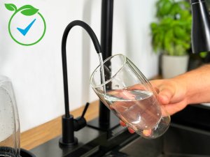 Zlewozmywak KUCHENNY JEDNOKOMOROWY z WODOSPADEM WIELOFUNKCYJNY + BATERIA TG-KS-68-W 7