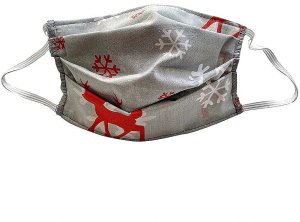 Mocco Textile Reusable Mask / 100% Cotton / X-mas Pattern 1