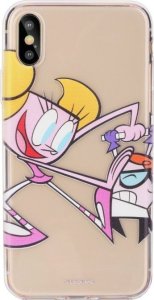 Cartoon Network Dexter Silicone Case for Apple iPhone XS Max Dexter with Dee Dee 1