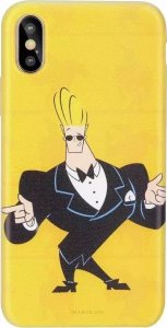 Cartoon Network Johnny Bravo Silicone Case for Apple iPhone XS Max Smoking 1