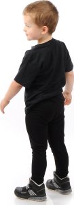 Getry chłopięce Długie legginsy Spodnie Czarne 134 4