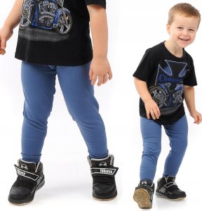 Getry chłopięce Długie legginsy Spodnie Jeans 146 1