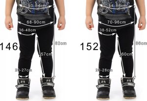 Getry chłopięce Długie legginsy Spodnie Jeans 98 13