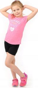 Krótkie spodenki Legginsy 1/2 Kolarki Dziecięce Getry Szorty Czarne 86 2