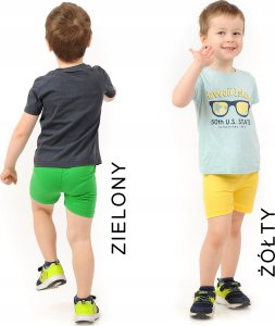 Krótkie spodenki chłopięce Kolarki dziecięce Getry 1/2 Szorty Jeans 104 11