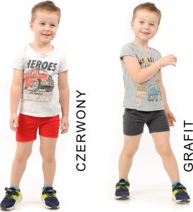 Krótkie spodenki chłopięce Kolarki dziecięce Getry 1/2 Szorty Jeans 104 6