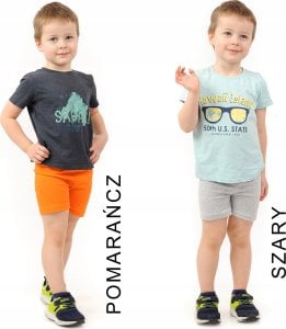 Krótkie spodenki chłopięce Kolarki dziecięce Getry 1/2 Szorty Jeans 104 9