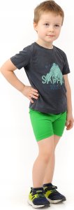 Krótkie spodenki chłopięce Kolarki dziecięce Getry 1/2 Szorty Zielone 92 2