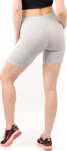 Legginsy damskie 1/2 Kolarki Krótkie Spodenki Szare XL 5