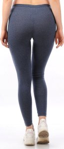 Legginsy damskie długie Polskie Getry Bawełniane Jeans L 3