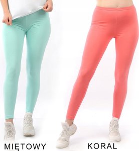 Legginsy damskie długie Polskie Getry Bawełniane Jeans L 10