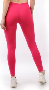 Legginsy damskie długie Polskie Getry Bawełniane Różowe XXL 4