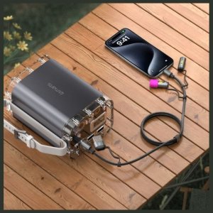 Kabel USB 4smarts USB-C - USB-C 1 m Czarny (541060) 4